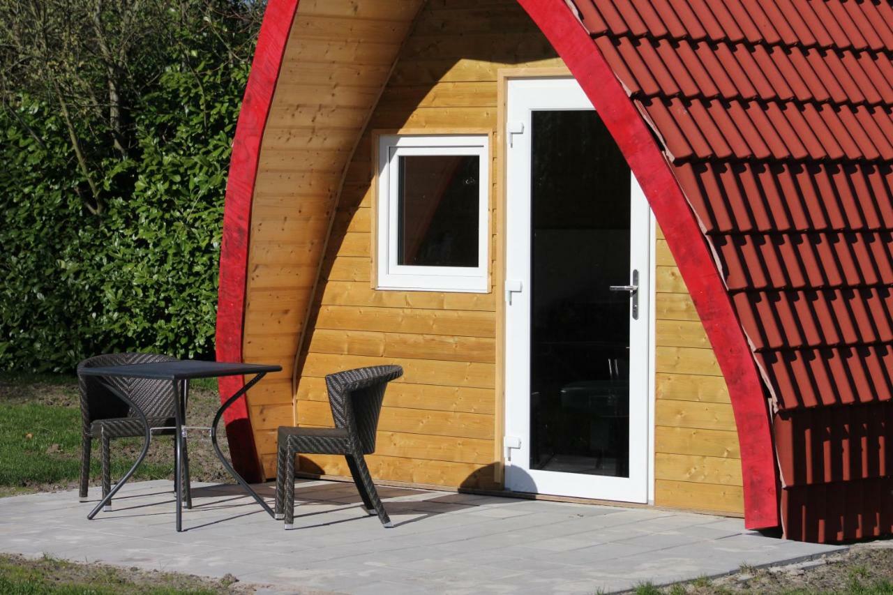 Luxe Eco Pod Op Camping De Stal Drijber Luaran gambar