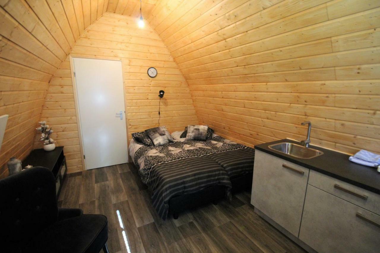 Luxe Eco Pod Op Camping De Stal Drijber Luaran gambar